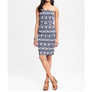 Banana Republic Ikat Strapless Dress